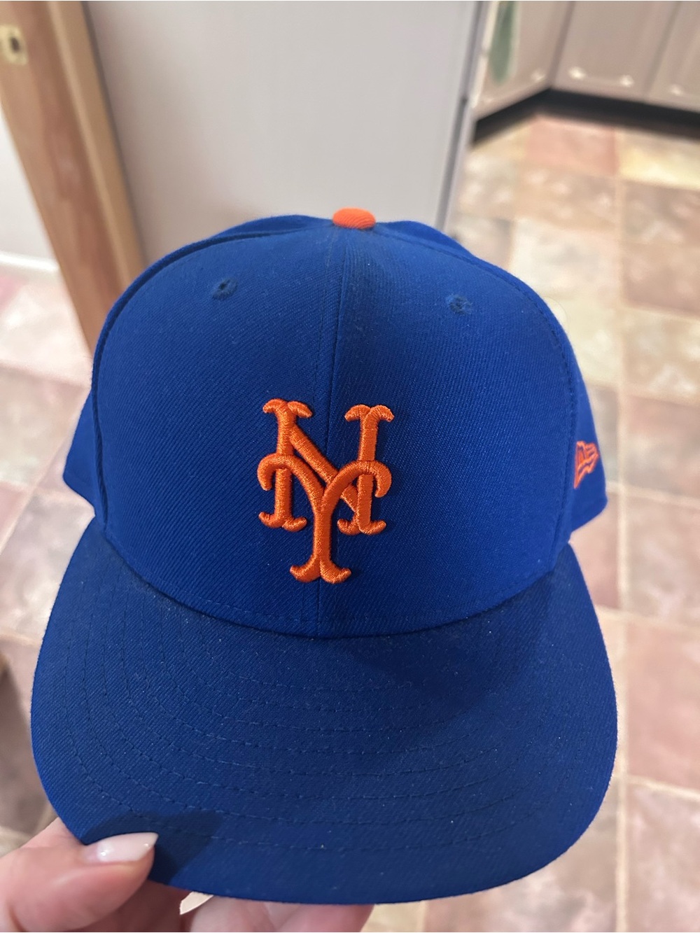 NY Mets Men Baseball Cap Size 7 1/4